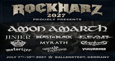 Time for Metal - Rockharz 2027 neue Campingangebote und zehn zusätzliche Bands.