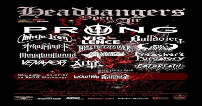 Headbangers Open Air 2027 - Festival News - Die nächste neue Bandwelle ist für euch Online!