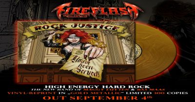 United Forces - Das Rock Justice Debütalbum „You've Been Served“ als Goldenes Vinyl!