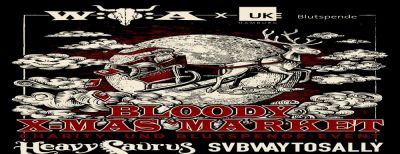 Wacken Open Air - Gemeinsam Blut spenden - Bloody X-Mas Markt in Hamburg!