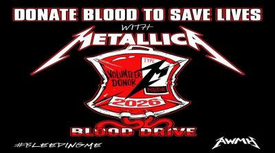 Time for Metal - Metallica arbeiten mit dem Deutschen Roten Kreuz zusammen, um Leben zu retten