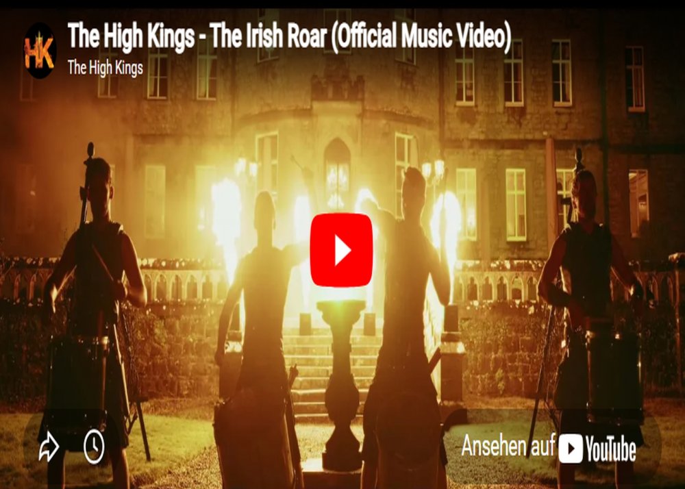  The High Kings - The Irish Roar (Official Music Video)