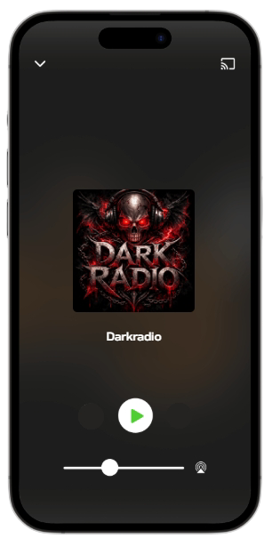 Kostenlose Radio.de - Dark Radio App